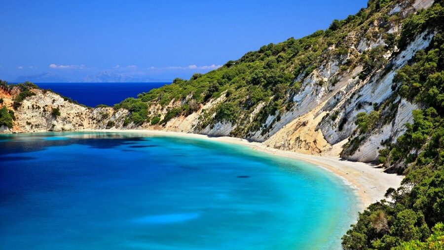 From Kefalonia: Day Trip to Ithaki Island with a Swim Stop - The crossing from Poros to Vathy