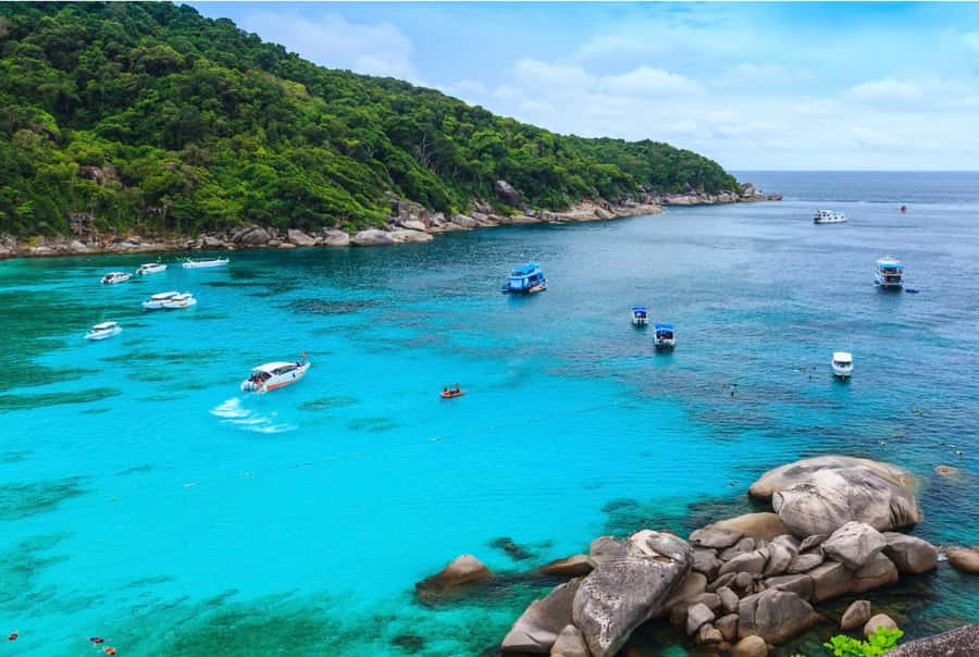 From Khao Lak: Similan Islands Day Trip with Snorkeling - A long day from Khao Lak to the Andaman Sea