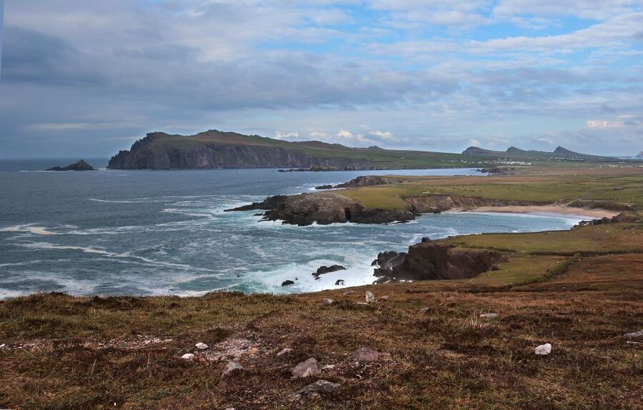 From Killarney: Day Trip to Dingle - Ancient beehive huts and views toward the Blasket Islands