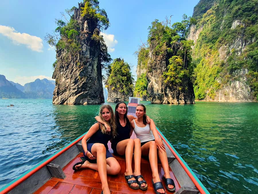 From Krabi: Cheow Lan Lake Day Trip with Lunch at Rafthouse - Long-Tail Boat Views Around Hin Sam Glur