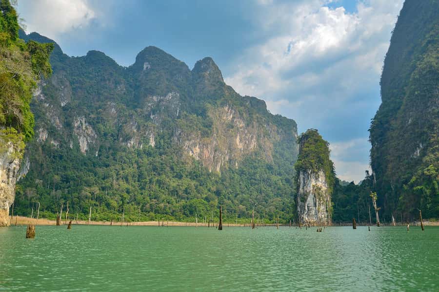 From Krabi: Khao Sok Cheow Lan Lake Day Trip - Walking through Khao Sok National Park
