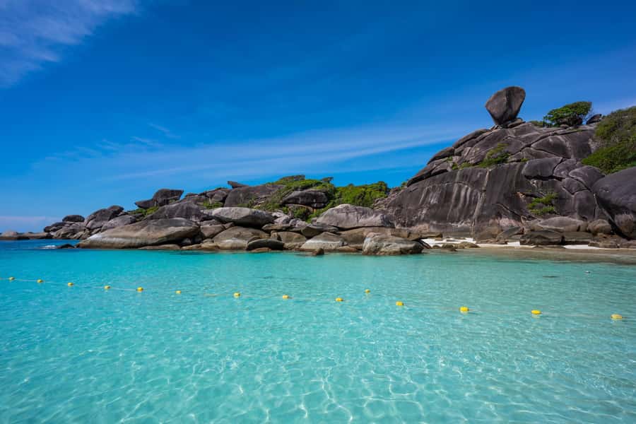 From Krabi: Similan Islands Day Trip by Speedboat - The speedboat ride to the islands