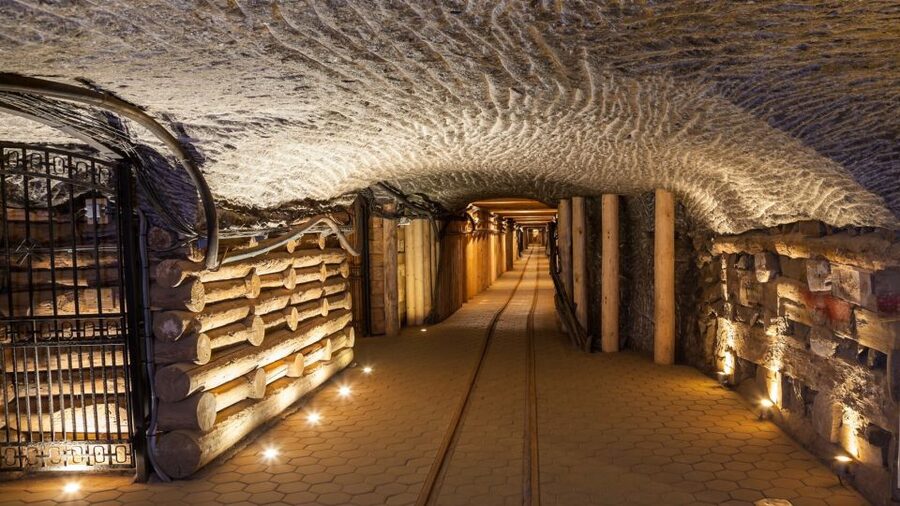 From Krakow: Wieliczka Salt Mine Half-Day Trip with Pickup - Entering the mine and facing 800 steps