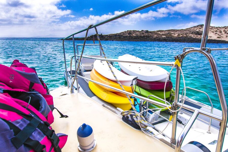 From Lanzarote: Sailing Day Trip Around La Graciosa - Francesa Beach and the protected water