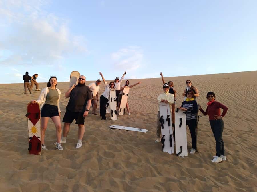 From Lima: Day trip to Paracas, Ica and Oasis Huacachina - Ica brings lunch, wine, and pisco