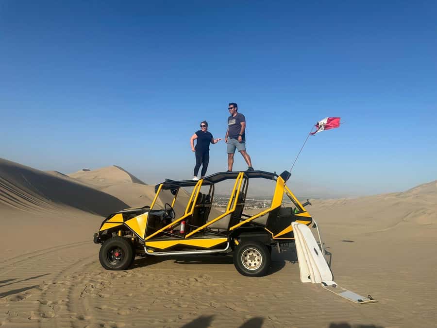 From Lima: Day trip to Paracas, Ica and Oasis Huacachina - Huacachina’s lagoon and the Ica dunes