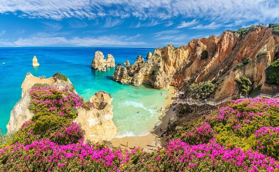 From Lisbon: Private Day Trip to Algarve with Hotel Pick Up - Algar Seco and Carvoeiro reveal the coast at walking speed
