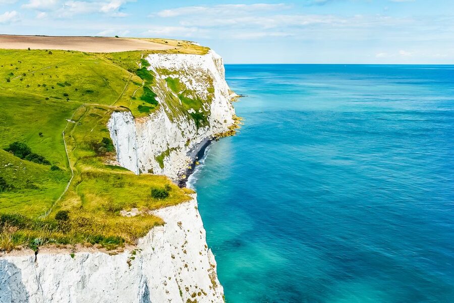 From London: White Cliffs of Dover and Canterbury Day Trip - The White Cliffs of Dover: choose the path over the postcard