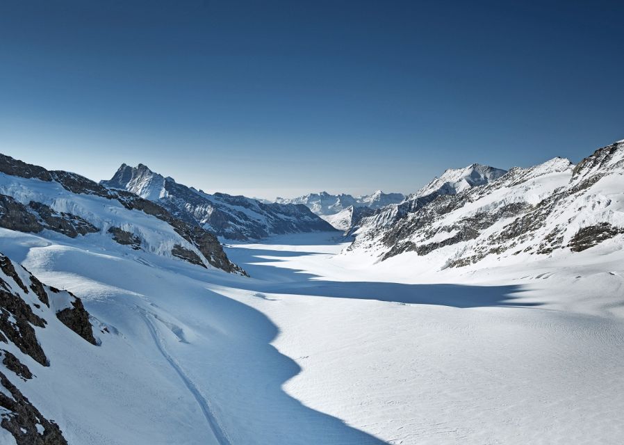 From Lucerne: Day Trip to Jungfraujoch – Top of Europe - The cogwheel train reaches the Top of Europe