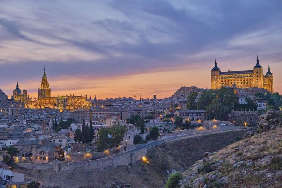From Madrid: Private Highlights of Toledo Guided Day Trip - Mirador del Valle gives you the right first look