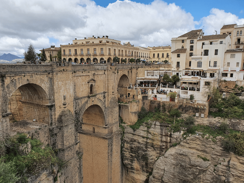 From Malaga: Ronda and Setenil de las Bodegas Day Trip - Ronda and the first sight of Puente Nuevo