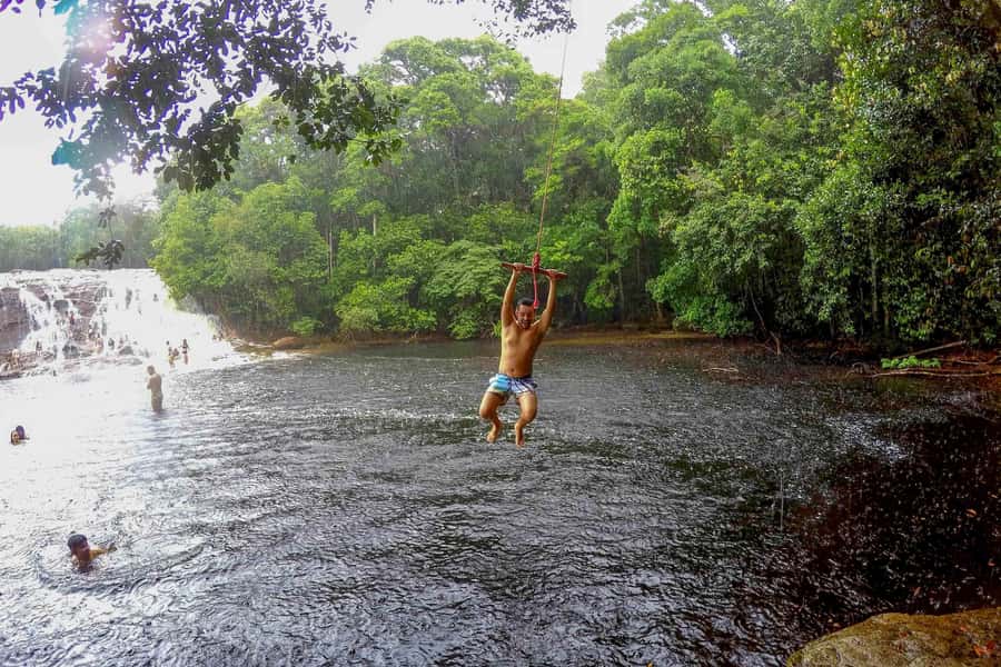 From Manaus: Presidente Figueiredo Waterfalls Daytrip - Waterfalls, swimming, and the effect of the season
