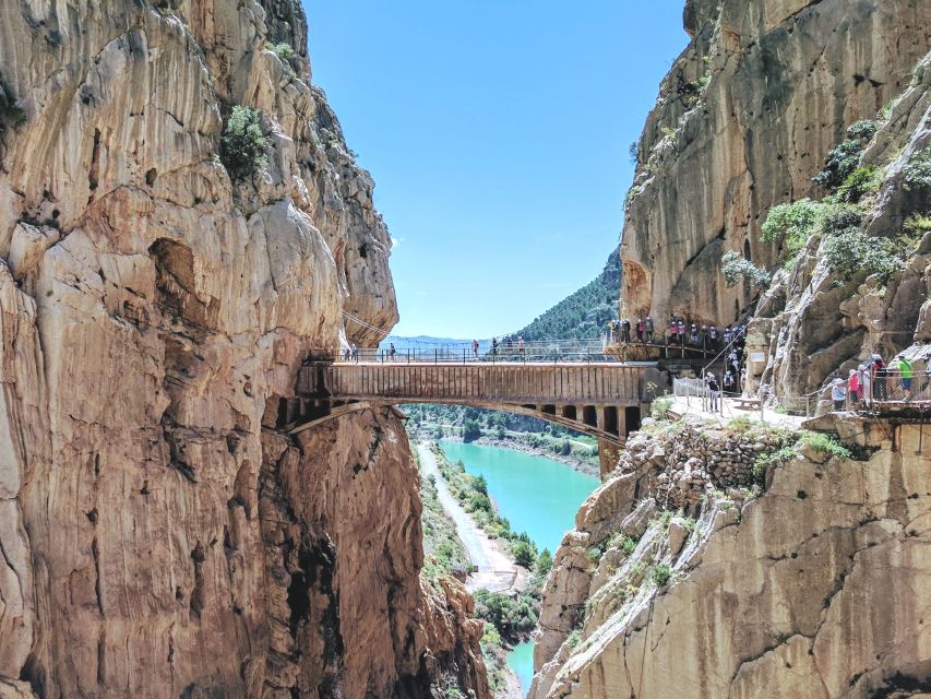 From Marbella or Estepona: Caminito del Rey Guided Day Trip - Walking above the Gaitanes Gorge