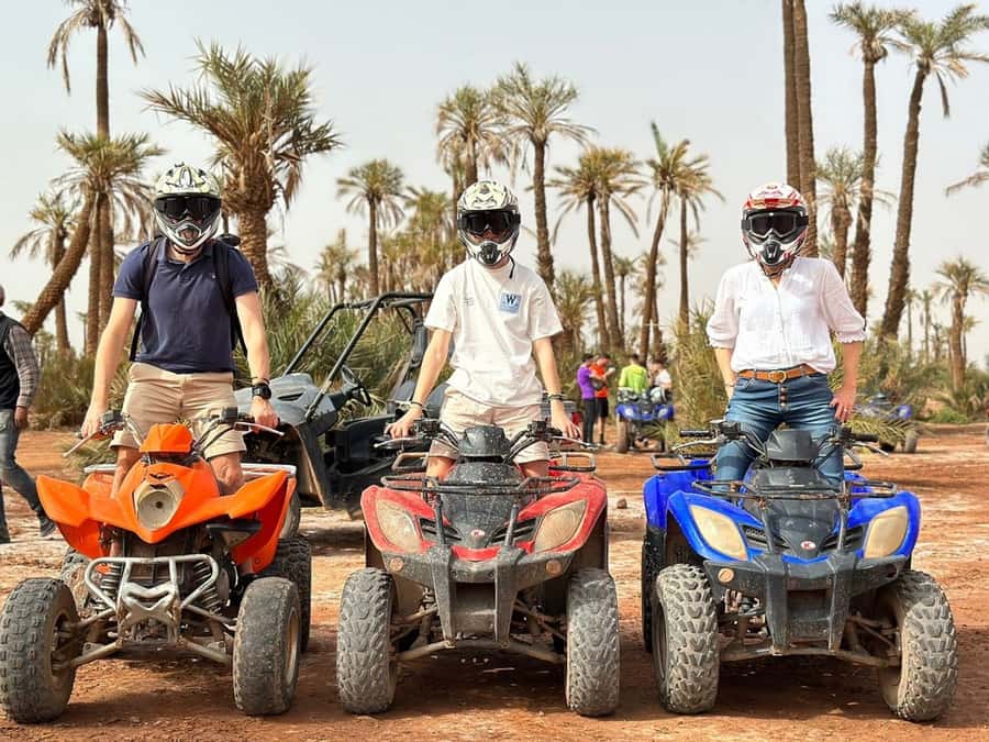 From Marrakech: Aqua Karting & Quad Bike Half-Day Trip - Mint tea is more than a photo stop