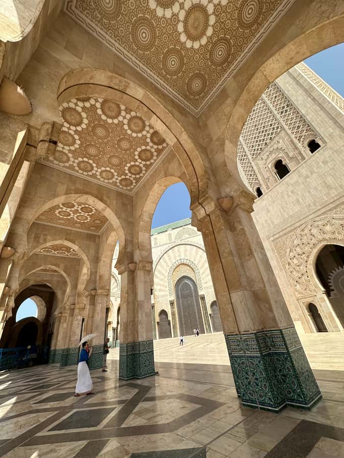 From Marrakech: Casablanca Day Trip by van - Pickup in Marrakech and the early road north