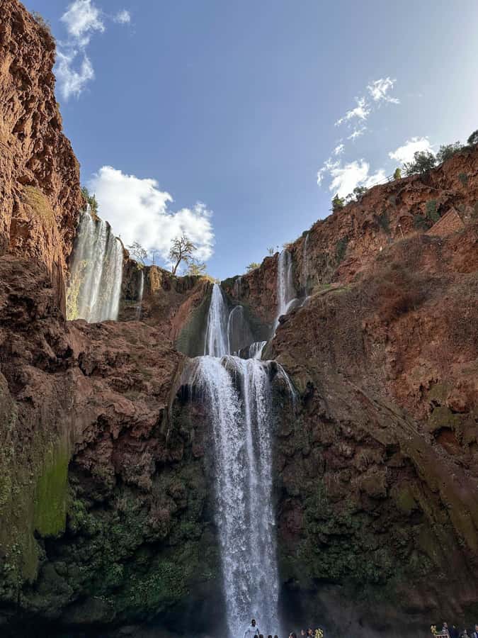 From Marrakech:Ouzoud Waterfalls Day Trip with Boat Tour - Lunch with a view, at your own cost