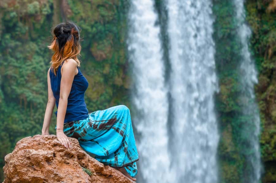From Marrakech: Private Ouzoud Falls & Boat Ride Day Trip - Pools, river time, and free exploration