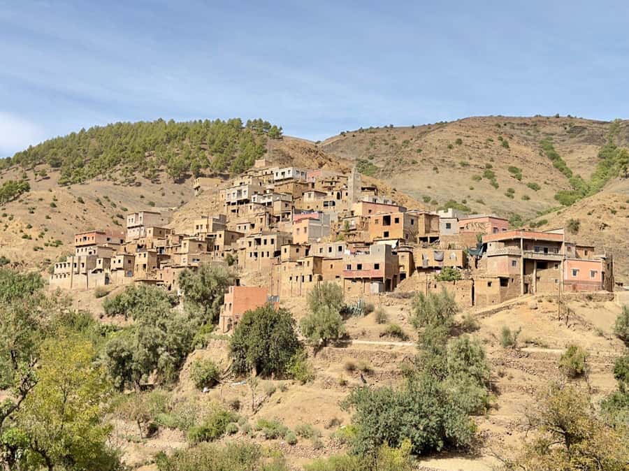 From Marrakesh: Private Atlas Mountains Day Trip {5-Valleys} - The Ourika waterfall hike is the active part