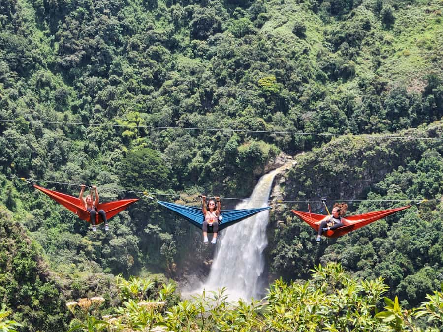 From Medellín: Dream Hammocks, Zipline, & Waterfall Day Trip - Key points at a glance
