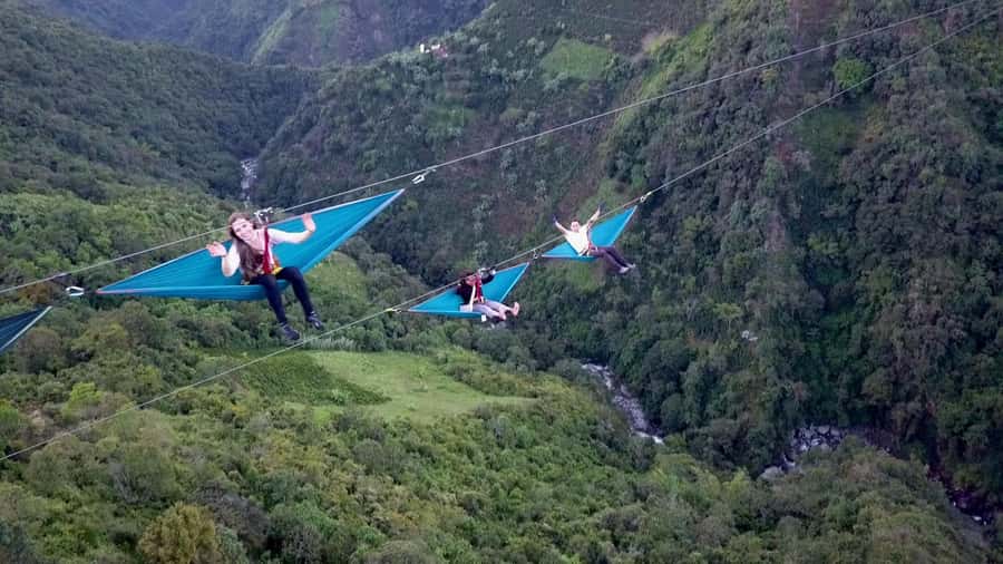 From Medellín: Dream Hammocks, Zipline, & Waterfall Day Trip - The 1,400-meter zipline over Antioquia