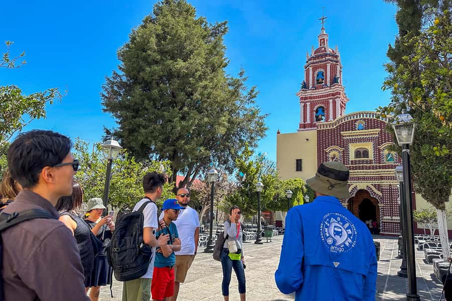 From Mexico City: Puebla, Cholula and Tonantzintla Day Trip - Climbing into Cholula’s layered past