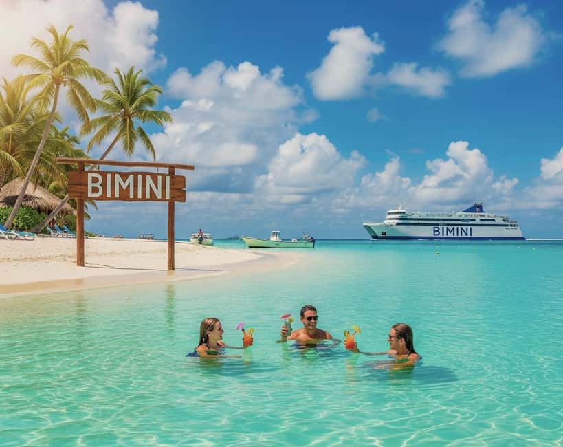 From Miami: Bimini or Grand Bahama Day Trip by Ferry - A one-day Bahamas escape from Florida