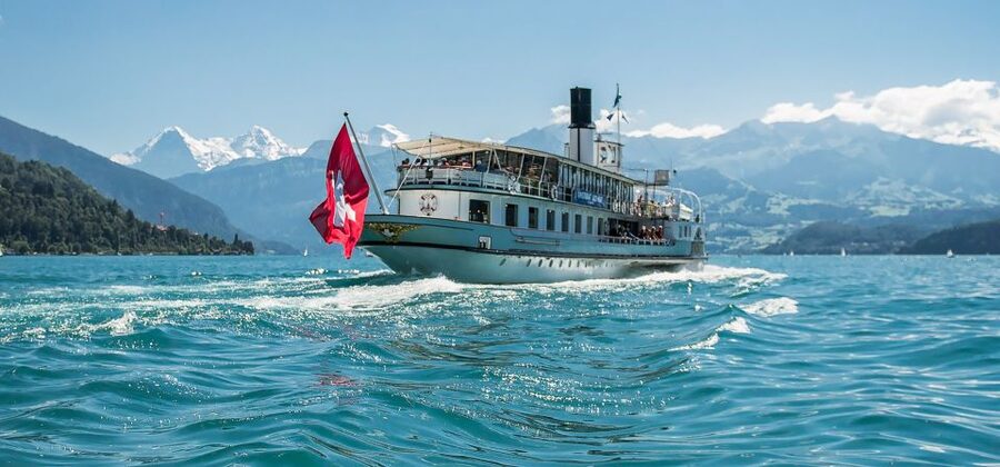 From Milan: Interlaken & Swiss Alps Day Trip - From Milan to Domodossola by coach