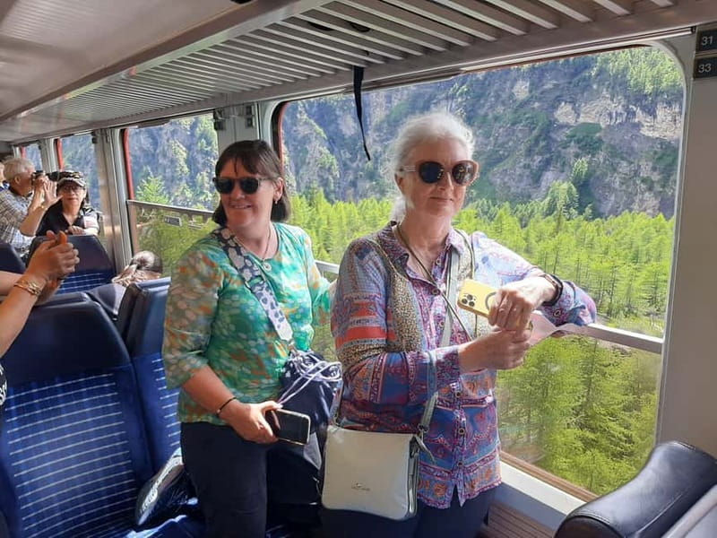 From Milan: Scenic Alps Day Trip with Bernina Train Ride - The 105-minute Bernina train ride
