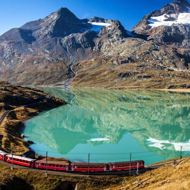 From Milan: Scenic Alps Day Trip with Bernina Train Ride - A short taste of Lake Como