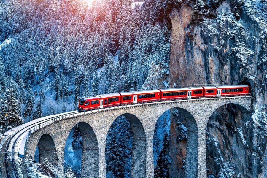From Milan: St Moritz & Alps Day Trip with Bernina Red Train - Tirano gives you a taste of everyday Italy