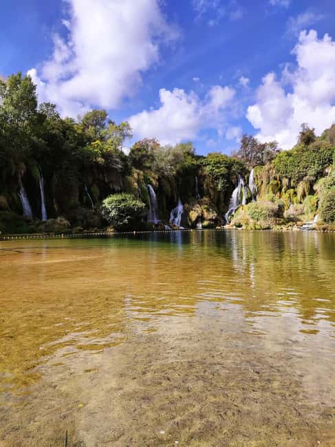 From Mostar: Kravice Waterfalls, Pocitelj & Blagaj Day Trip - Fortica Hill and the view back to Mostar