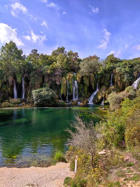 From Mostar: Kravice Waterfalls, Pocitelj & Blagaj Day Trip - Bunski kanal, a quick first look at the Neretva region