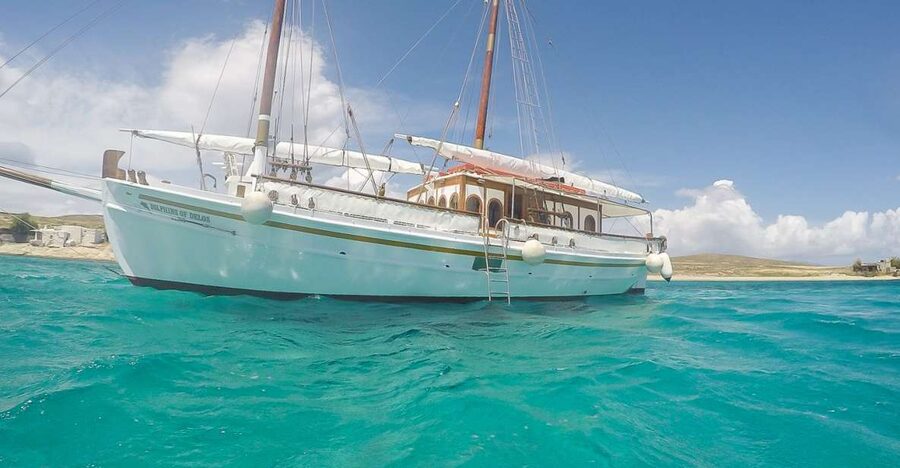 From Mykonos: Delos & Rhenia Islands Half-Day Trip by Boat - Sailing first toward Rhenia