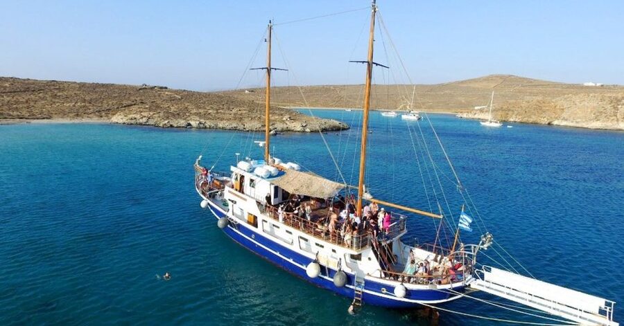 From Mykonos: Delos & Rhenia Islands Half-Day Trip by Boat - Meeting the boat at Mykonos Old Port