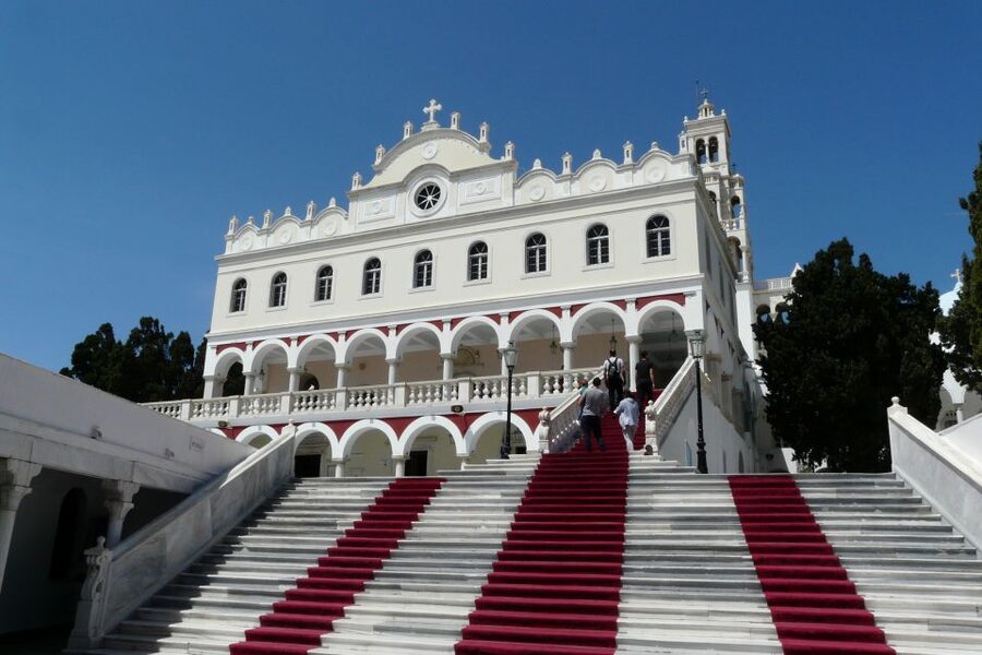 From Mykonos: Full-Day Trip to Tinos Island - Meeting at Tourlos and crossing the Aegean