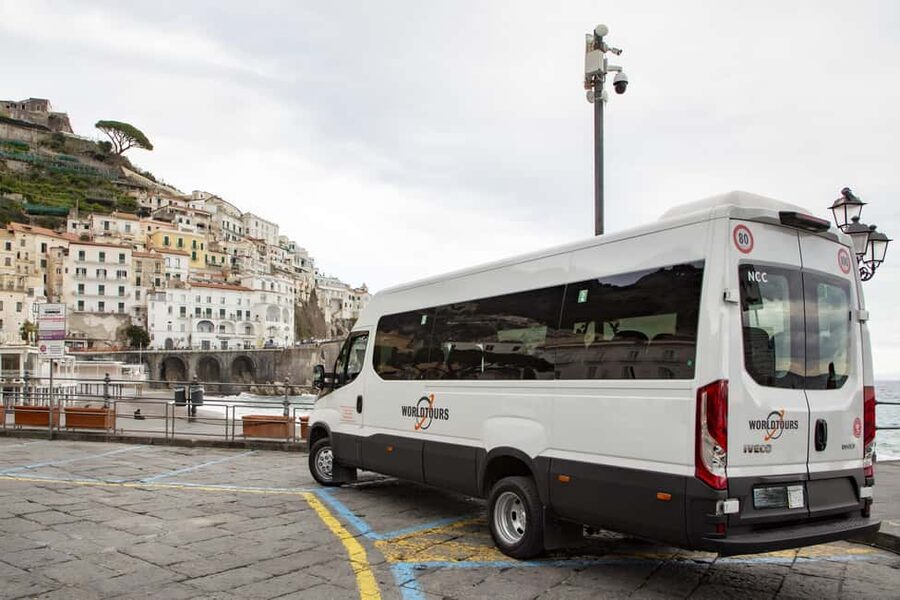 From Naples: Pompeii & Amalfi Coast Full-Day Trip with Lunch - The cameo workshop is useful, with a shopping stop attached
