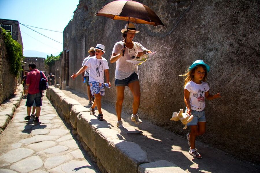 From Naples: Pompeii & Amalfi Coast Full-Day Trip - Morning pickup from central Naples