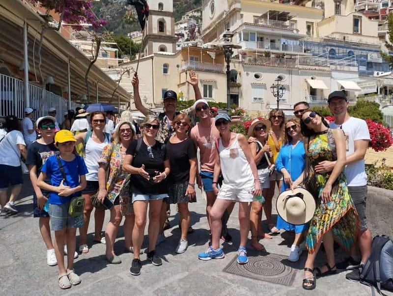 From Naples: Positano and Amalfi Day Trip by Ferry - Positano: colorful streets and a short beach visit