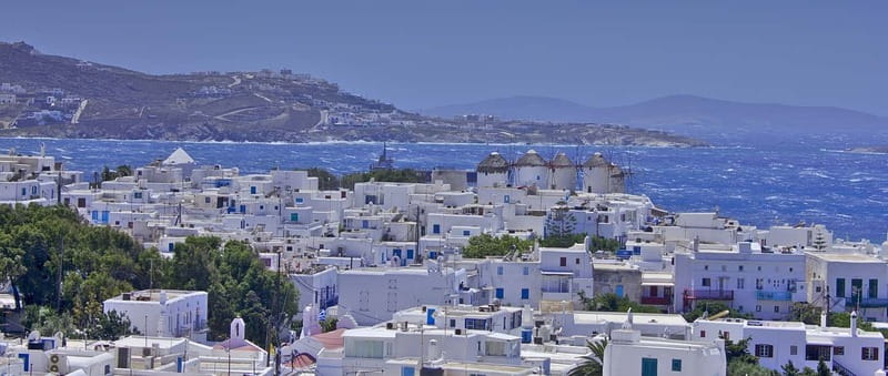 From Naxos: Round day trip to Mykonos Island - First steps in Mykonos Town