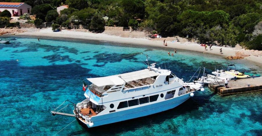 From Palau: La Maddalena Islands Full-Day Trip by Boat - Spargi and Cala Corsara: your first real swim