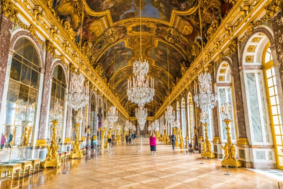 From Paris: Giverny and Versailles Palace Guided Day Trip - Meeting in Paris and riding toward Giverny