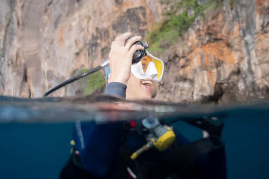 From Phi Phi: Beginner Scuba Diving Day Trip with 2 Dives - Why Phi Phi is a good place for your first scuba session