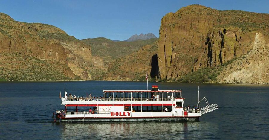 From Phoenix: Apache Trail & Dolly Steamboat Day Trip - Tortilla Flat and the old stagecoach route