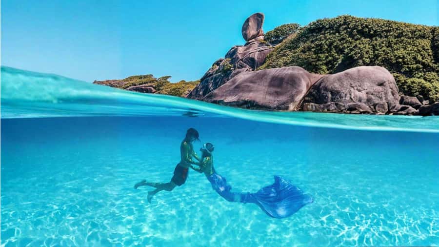 From Phuket or Khaolak : Similan Islands Day Trip - The real shape of this 10 to 13 hour day
