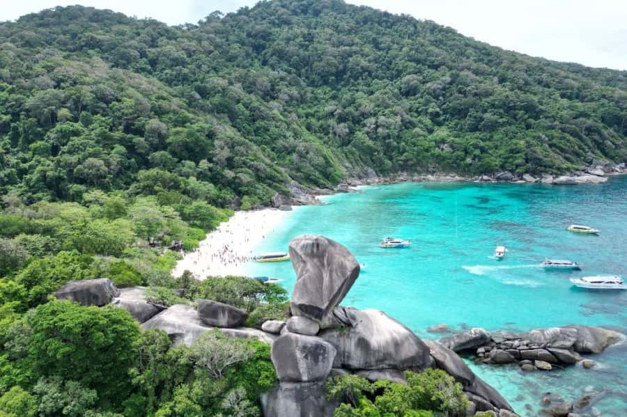 From Phuket: Similan Islands Day Trip - The speedboat ride to the Similan Islands