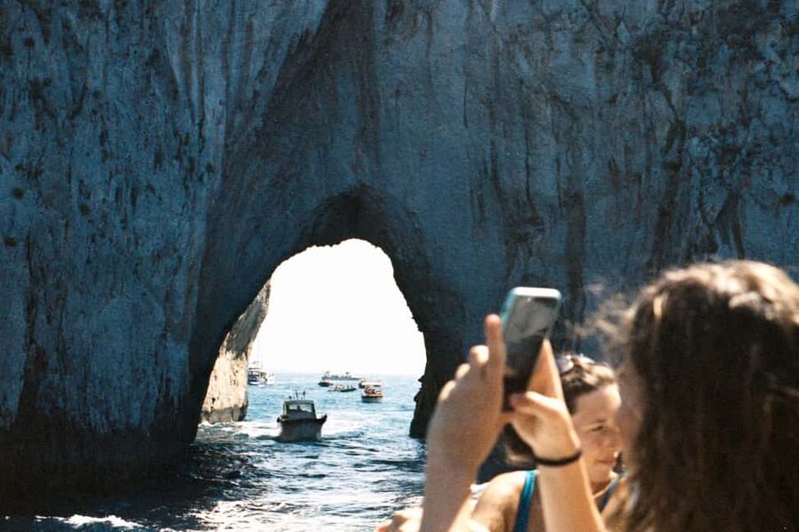 From Positano: Day trip to Capri - Group Tour by boat - The boat ride from Positano is the real star