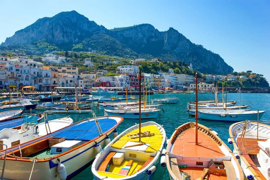From Positano: Day trip to Capri - Group Tour by boat - Four hours to explore Capri