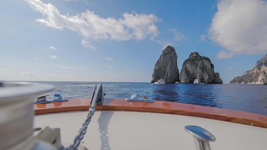 From Positano: Day trip to Capri - Group Tour by boat - The captains shape the day