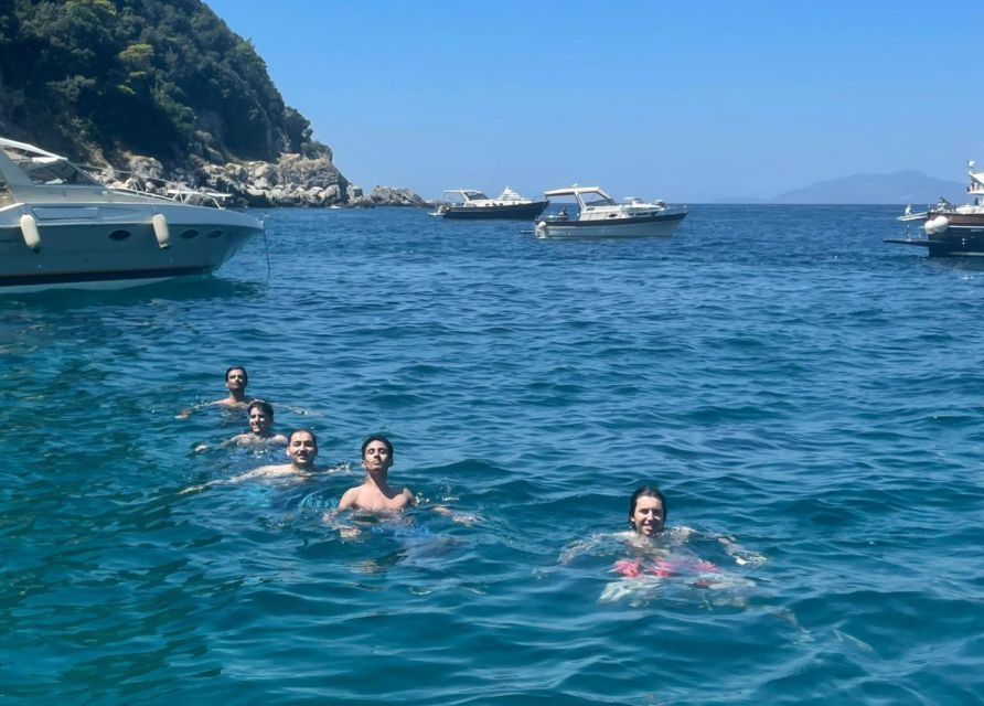 From Positano: Private Day Trip to Capri by Boat w/ Skipper - The cruise along the Sorrento Peninsula