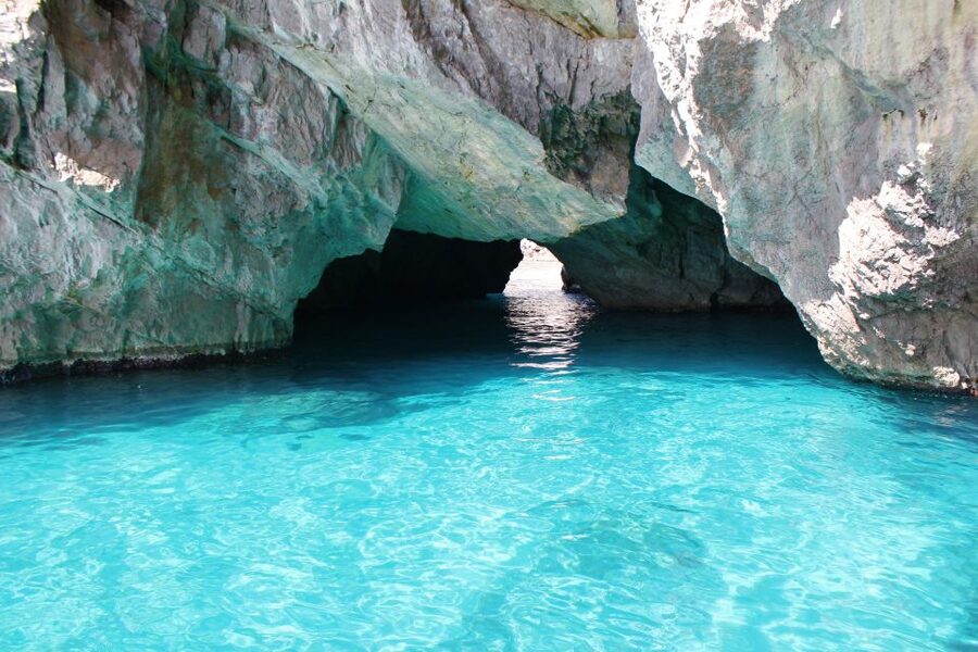 From Positano: Sorrento Coast & Capri Full-Day Trip by Boat - Swimming, snorkeling, and the natural spring stop